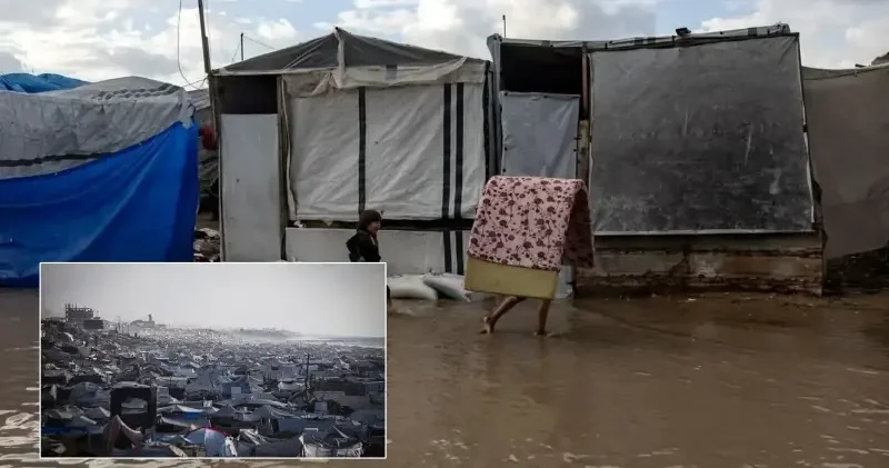 Gazze deki Byron fırtınası 11 kişinin ölümüne ve 4 milyon dolar zarara yol açtı Ortadoğu Haberleri