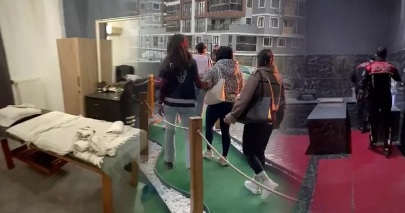 Masaj salonlarına fuhuş baskını: Kurdukları sistem şaşkına çevirdi!