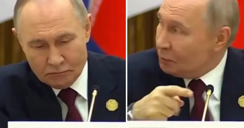 Putin, Forumda Mikrofonu Kapalı Olduğu İçin Konuşmaya Başlayamadı