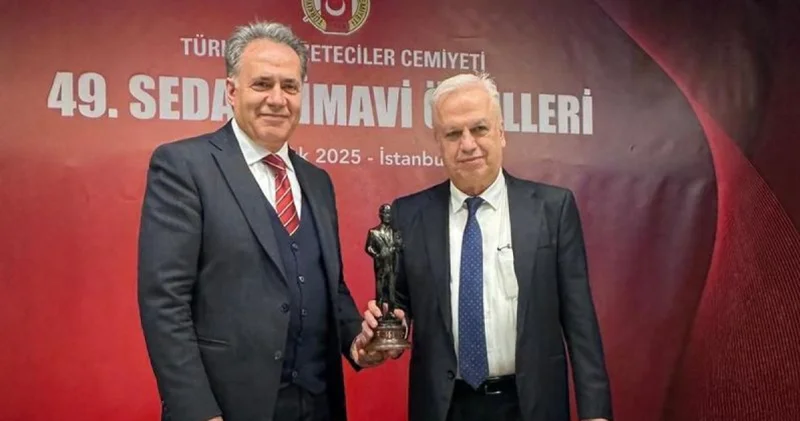 Prof. Dr. Sezai Yılmaz a TGC Sedat Simavi ödülü Sağlık Haberleri