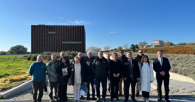 İtalyan kültür heyetinden Troya Antik Kenti ve Troya Müzesi ne ziyaret