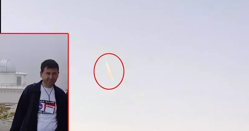 Prof. Dr. Esenoğlu: Gökyüzündeki ışık ve yoğun ses, düşen kuyruklu yıldızın parçaları