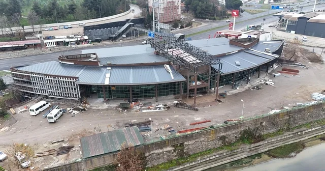 Karabük te otobüs terminalinde yenileme çalışmaları sürüyor Karabük Haberleri