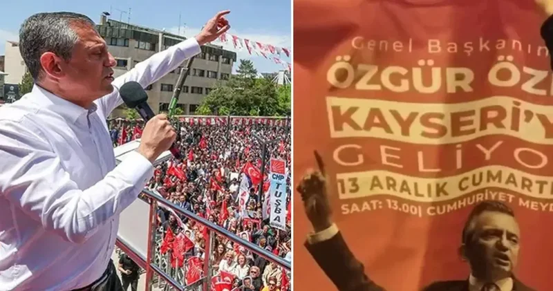 CHP’nin 75. mitingi öncesi afişler indirildi! Özgür Özel: Zulmedenler rahatsız olacak