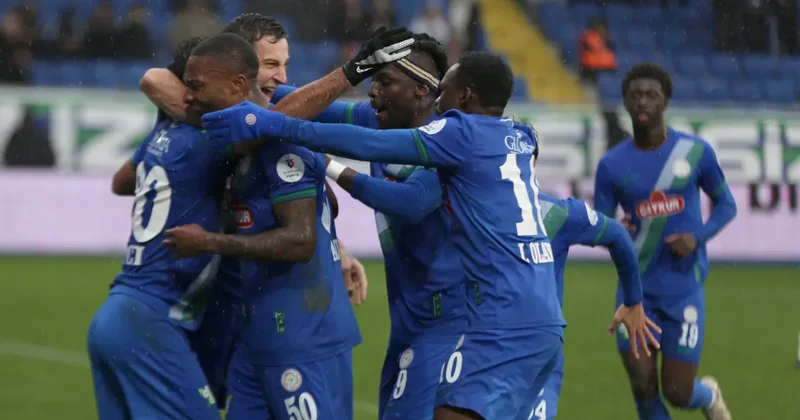 Farklı kazanan Çaykur Rizespor galibiyeti hatırladı