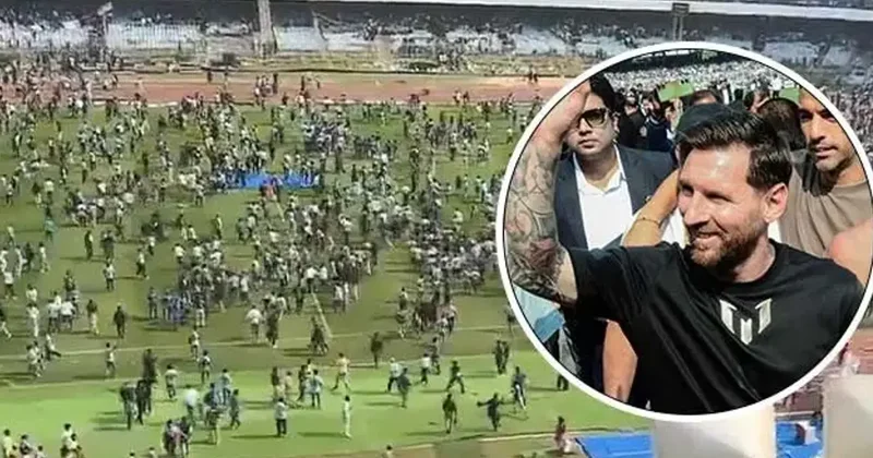 Hindistan daki Messi etkinliğinde izdiham! Başbakan özür diledi Fanatik Gazetesi Futbol Haberleri Spor