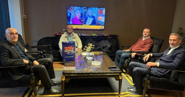 Saadet Partisi Sinop İl Başkanı Üçüncüoğlu ndan OSB Başkanı Çakan a ziyaret Sinop Haberleri