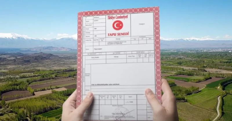 Arazi ve arsa düzenlemelerinde değişiklik: Tapu işlemlerinde yeni uygulama Sözcü Gazetesi