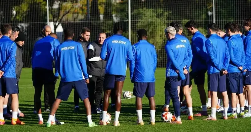 Rizespor ikinci yarıya hazır Futbol Haberleri