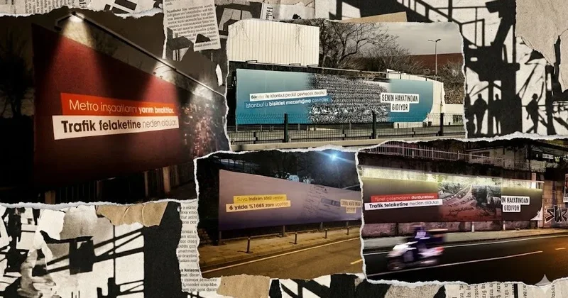 Siyasette yeni seviye: İstanbul sokaklarını İBB karşıtı afişlerle donattılar