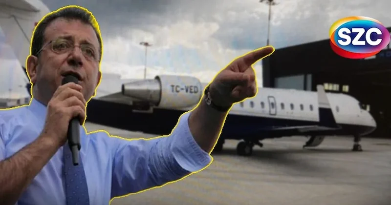 Olay İmamoğlu nun jetine nasıl geldi? Baronlar yok, torbacılar yok... Sözcü Gazetesi