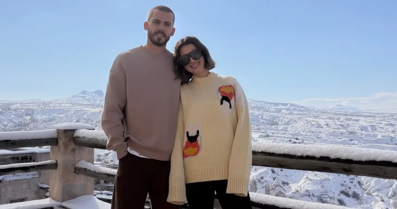 Buse Terim yeni sevgilisiyle Kapadokya da