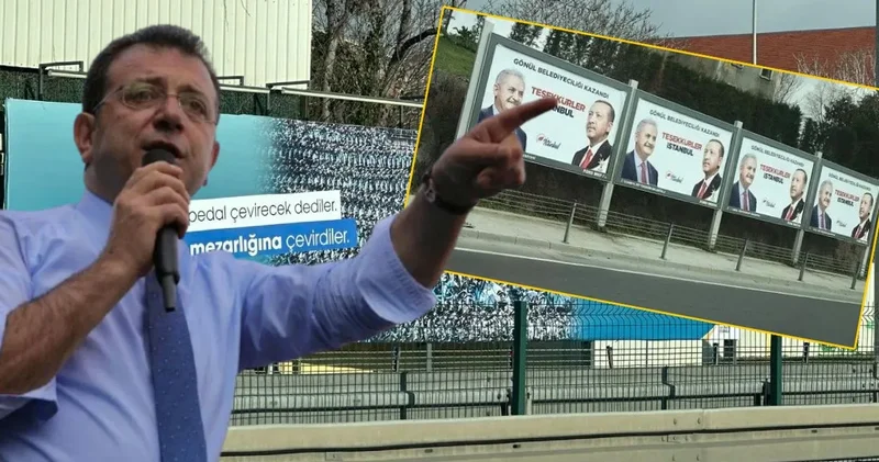 İmamoğlu ndan AKP nin İBB karşıtı afişlerine 31 Mart hatırlatmalı yanıt: Afişlerde kazanan değil kaybedenler vardı