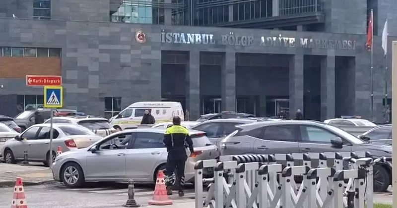 Kartal Adliyesi nde savcı, kadın hakimi vurmuştu! Adliyeye sevk edildi