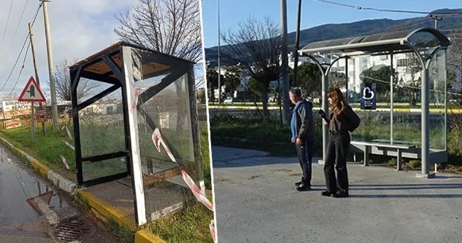 Bir baba kızı için branda ve ahşap kullanarak yaptı: Kara yolu kenarına dikti! Kızım haftanın 7 günü yollarda, böyle korunsun istedim