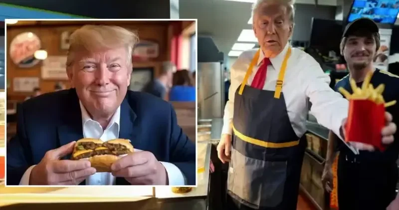 Hamburger, çıtır tavuk ve kola: Trump ABD nin en sağlıksız beslenen kişisi ilan edildi Dünya Haberleri