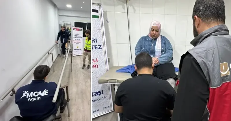 Sadakataşı, Gazzeli savaş mağdurlarına protez desteği sağladı Aktüel Haberleri