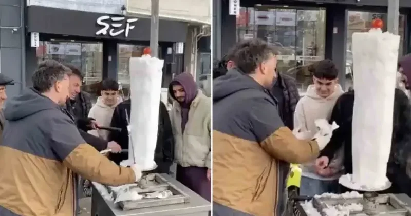 İnegöl’de döner ustasından şaşırtan ikram Hayat Haberleri