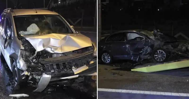 Kadıköy de hafriyat kamyonuna çarpan otomobilin sürücüsü ağır yaralandı İstanbul Haberleri