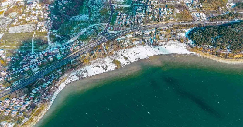 Kar yağışı yaradı: Sapanca da su seviyesi arttı