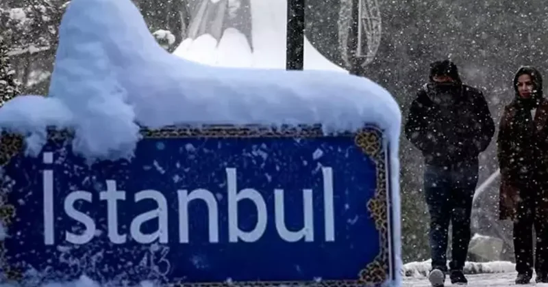 AKOM tarih vererek duyurdu! İstanbul a yeniden kar geliyor