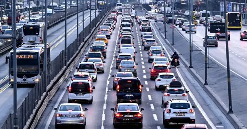 Trafik yoğunluğu yüzde 90 a yaklaştı
