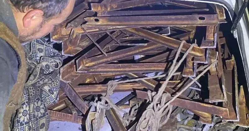 Bilecik’te durdurulan araçtan şaşırtan hırsızlık çıktı