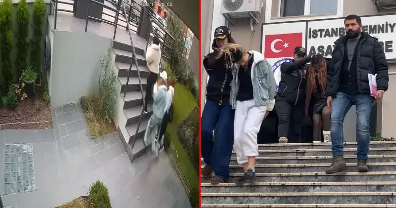 Bakırköy de bir günde 1 milyon lira ziynet eşyası çalan hırsızlar yakalandı