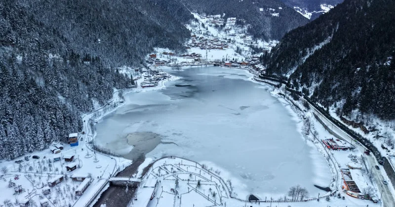 Uzungöl’de horonda rekor hazırlığı