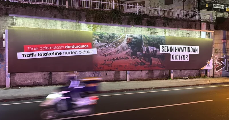 Afiş propagandası ters tepti! Tepkiler çığ gibi yağdı Sözcü Gazetesi