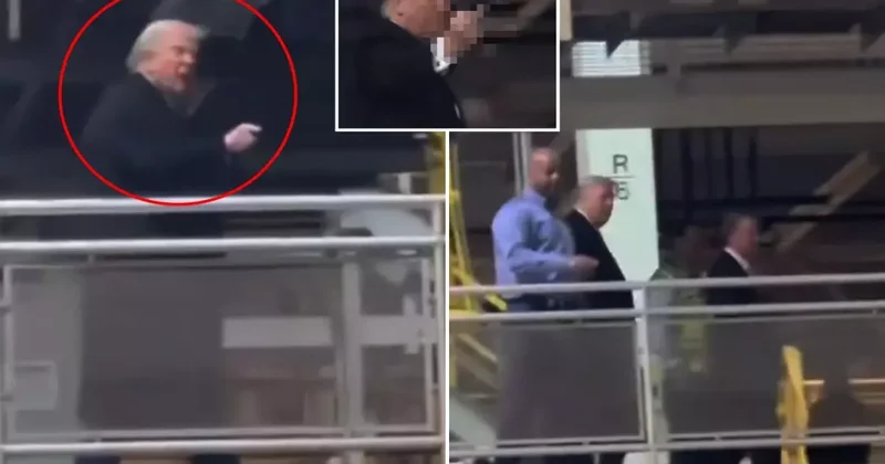 Trump a Pedofili koruyucusu diye bağıran fabrika çalışanı işten çıkarıldı