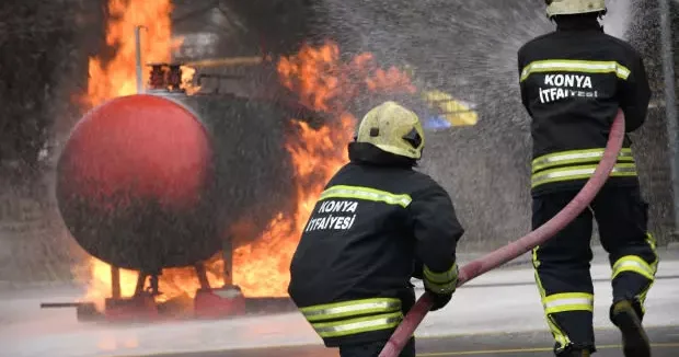 Konya haberleri Konya itfaiyesinden yoğun mesai: 15 bin 497 olaya müdahale edildi 14 Ocak 2026