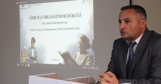 Cizre de 7 den 70 e Okuyan Cizre Projesi süreç izleme ve değerlendirme toplantısı Şırnak Haberleri