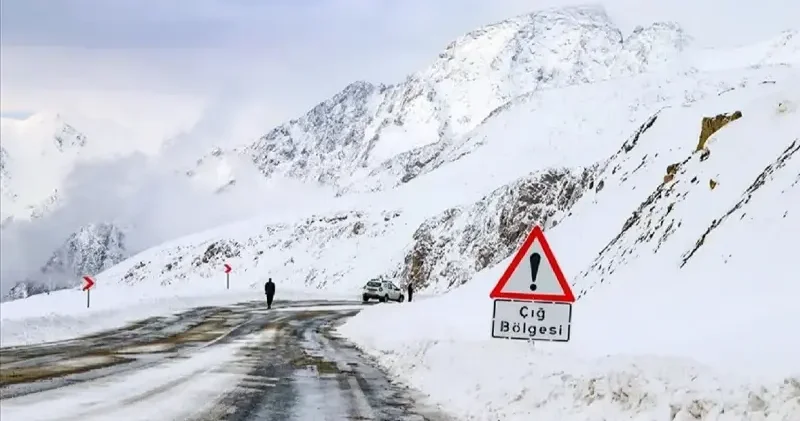 Meteorolojiden 4 il için çığ uyarısı Diyarbakır Haberleri