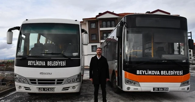 Beylikova da ulaşım hamlesi: TOKİ Konutlarına ücretsiz ring seferleri başladı Eskişehir Haberleri