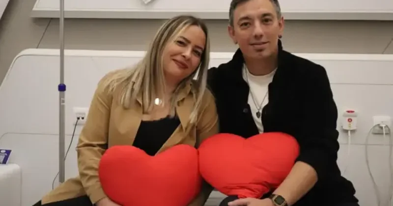 Sevgilisine karaciğerini bağışladı