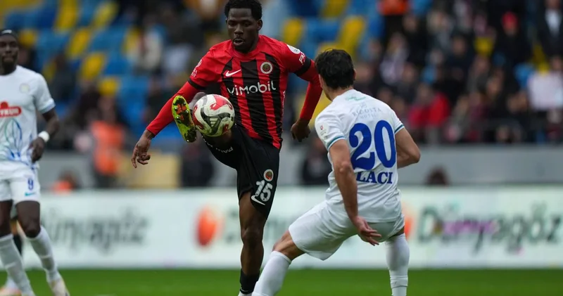 Gençlerbirliği ne 2 0 yetmedi, Çaykur Rizespor geri döndü