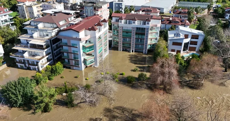 Su baskısı nedeniyle Dim Barajı nın çevresindeki evler boşaltıldı