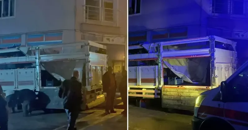 Mersin de 4 üncü kattan kamyonet kasasına düşen çocuk ağır yaralandı Mersin Haberleri