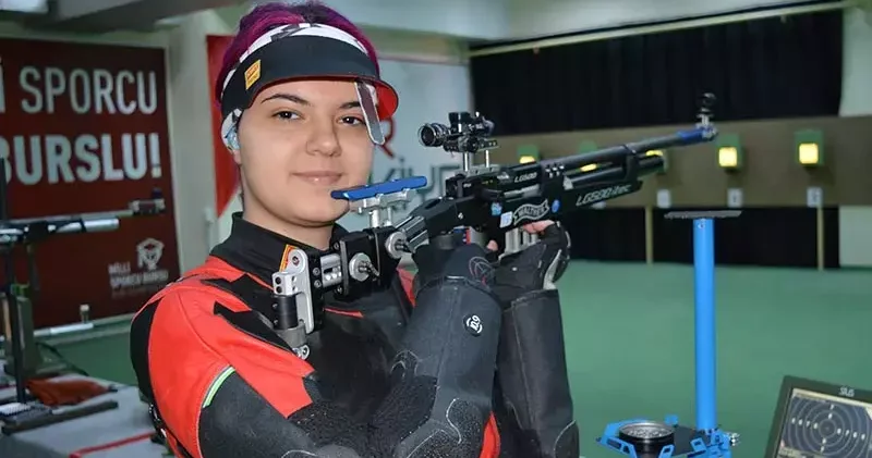 Mardin in rekortmen kızı Elif, Avrupa Şampiyonu oldu