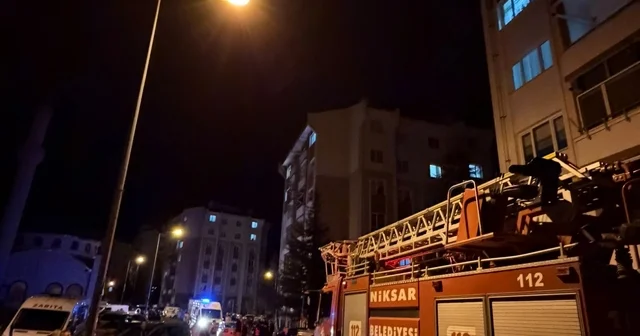 Tokat ta yangın çıkan evde hasar oluştu Tokat Haberleri