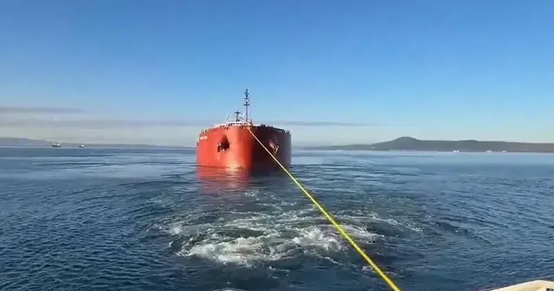 Çanakkale’de gemi arızası