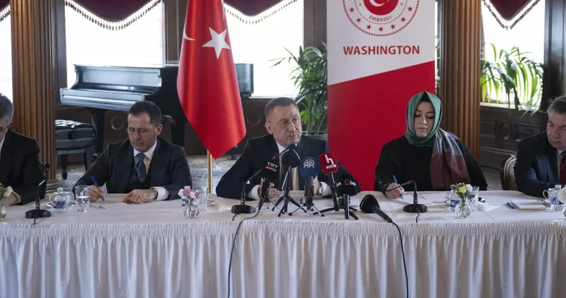 TBMM heyeti ile Washington arasında sıcak temas: Fuat Oktay dan Epstein sorusuna 455 bin konut yanıtı