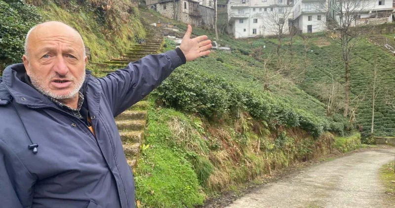 Erdoğan ın hemşehrilerinden 80 metrelik yol isyanı! AKP li vekil bütçe yok dedi