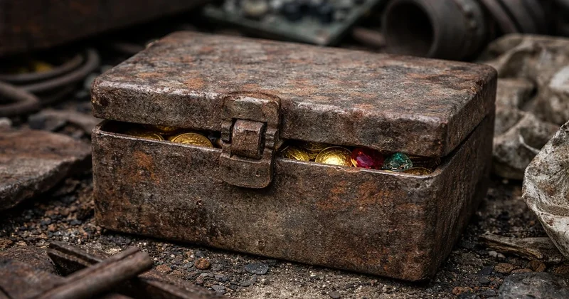 Hurda sanıp çöpe attı, içinden servet çıktı Sözcü Gazetesi