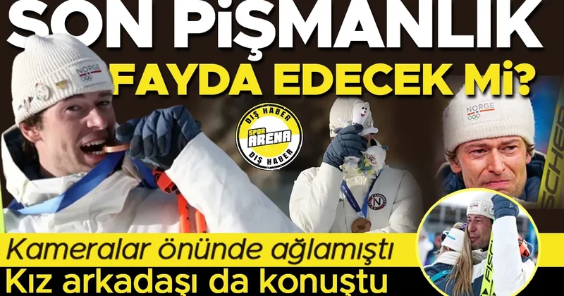 Son pişmanlık fayda edecek mi? Kameralar önünde ağlamıştı, Norveçli atletin kız arkadaşı da konuştu
