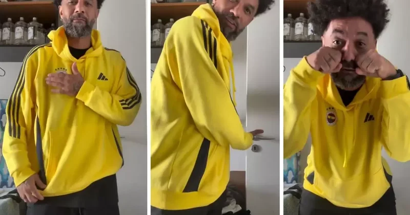 Cristian Baroni maç biter bitmez telefona sarıldı