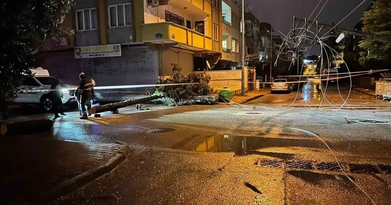 Gaziantep’te fırtına mesaisi!