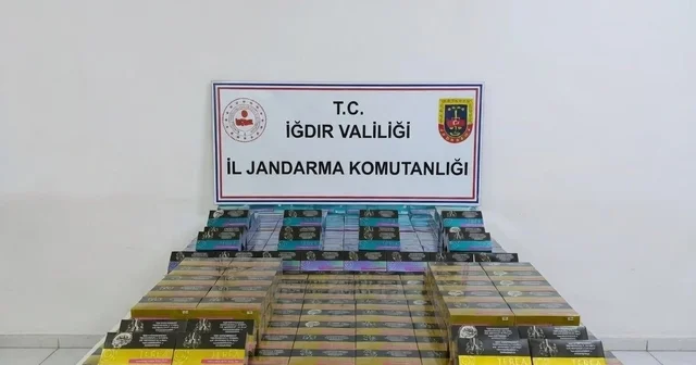 Iğdır İl Jandarma Komutanlığı ndan kaçak elektronik sigara operasyonu Iğdır Haberleri