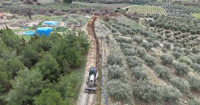 Bir mahalle daha sağlıklı ve kesintisiz içme suyuna kavuşuyor Manisa Haberleri